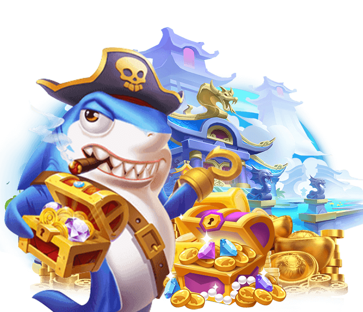 Hình ảnh game Bắn Cá Hải Tặc New88, với chủ đề cướp biển và những trận chiến kịch tính